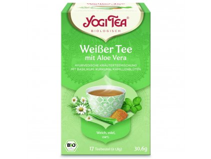 Yogi Tee Weisser Tee Aloe Vera 1