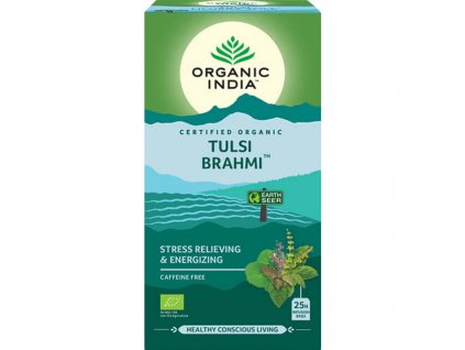 Tulsi Brahmi porciovaný čaj Organic India
