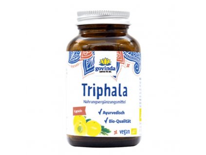 Govinda Organic Triphala detoxikácia organizmu kapsuly 90 ks