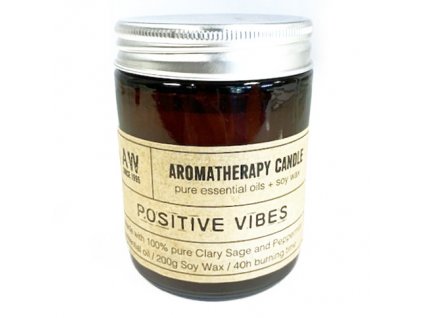 Aromaterapeutická Sójová Sviečka Pozitívne Vibrácie 200 g (3)