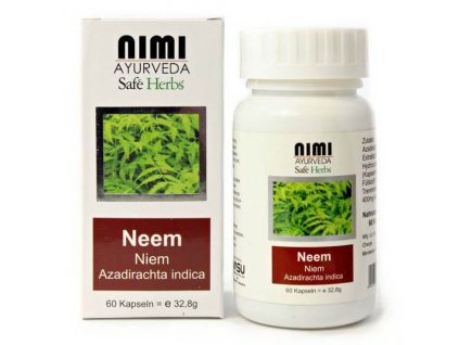 Neem 60 Kapseln Nimi Ayurveda. W640