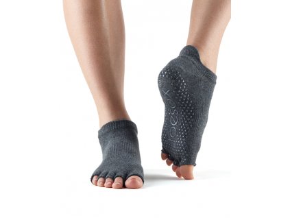 Socks Grip LowRise HT Charcoal (1)