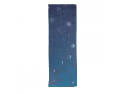 907adm yoga bodhi grip towel art collection dusty moon above