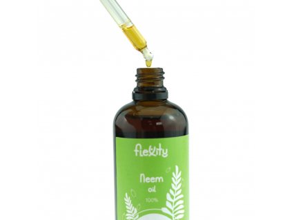 Flexity Neem oil za studena lisovaný Nimbový olej 100 ml (Objem 100 ml)