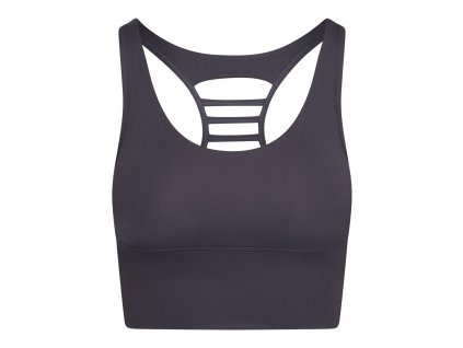 bodhi niyama essentials kaia sports bra sportova podprsenka siva