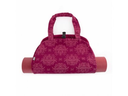 544ml yoga maharaja collection yogatasche namaste bag lotus berry liegend