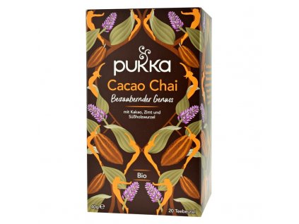 pukka herbs ajurvedsky bio caj cacao chai 20 vrecusok