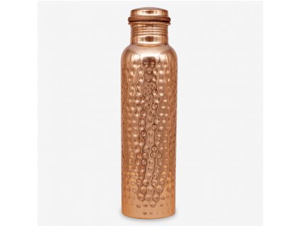 Copper Bottle Hammered 01