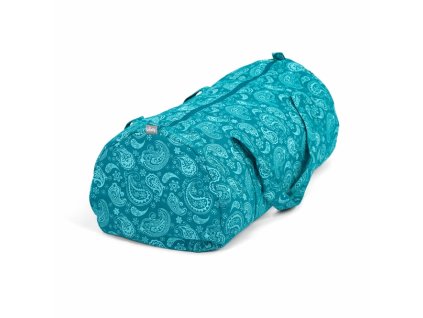 545pp maharaja collection yoga gemusterte hot yoga bag paisley petrol