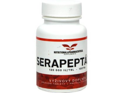 Serapeptáza Nutritional pharmaceutical supplements