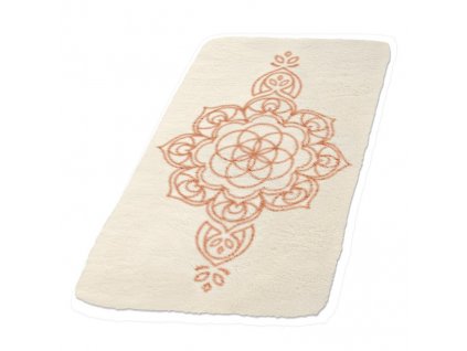 satnam yoga mat mandala vlnena podlozka 198 x 85 x 2 cm
