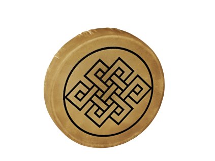 meinl native american style hoop drum 15 38 cm endless knot hod15 ek hod15 ek 0