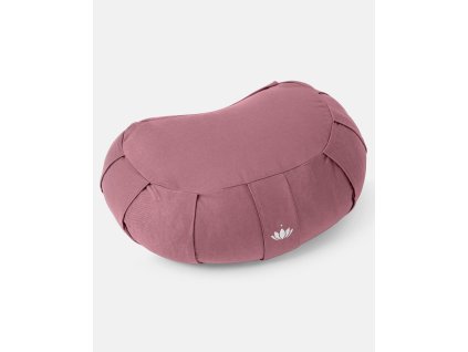 lotuscrafts meditacny vankus zafu siddha half moon 42 x 30 cm