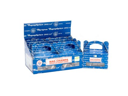 20747 awg satya nag champa kuzele s tecucim dymom krabicka po 24 ks