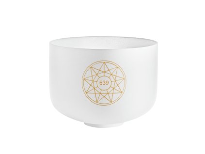 MEINL Sonic Energy 10 Solfeggio Crystal Singing Bowl Fa 639 Hz SOLCSB10 639 0215ada