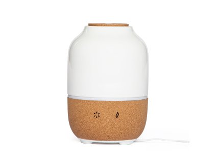 dif3841 wellness entspannung ultraschall aromatherapie diffusor lealia keramik kork