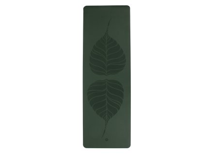 630dgll phoenix yogamatte yoga bodhi forest green ausgerollt