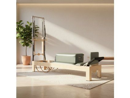 86 natural wood classic reformer with tower
