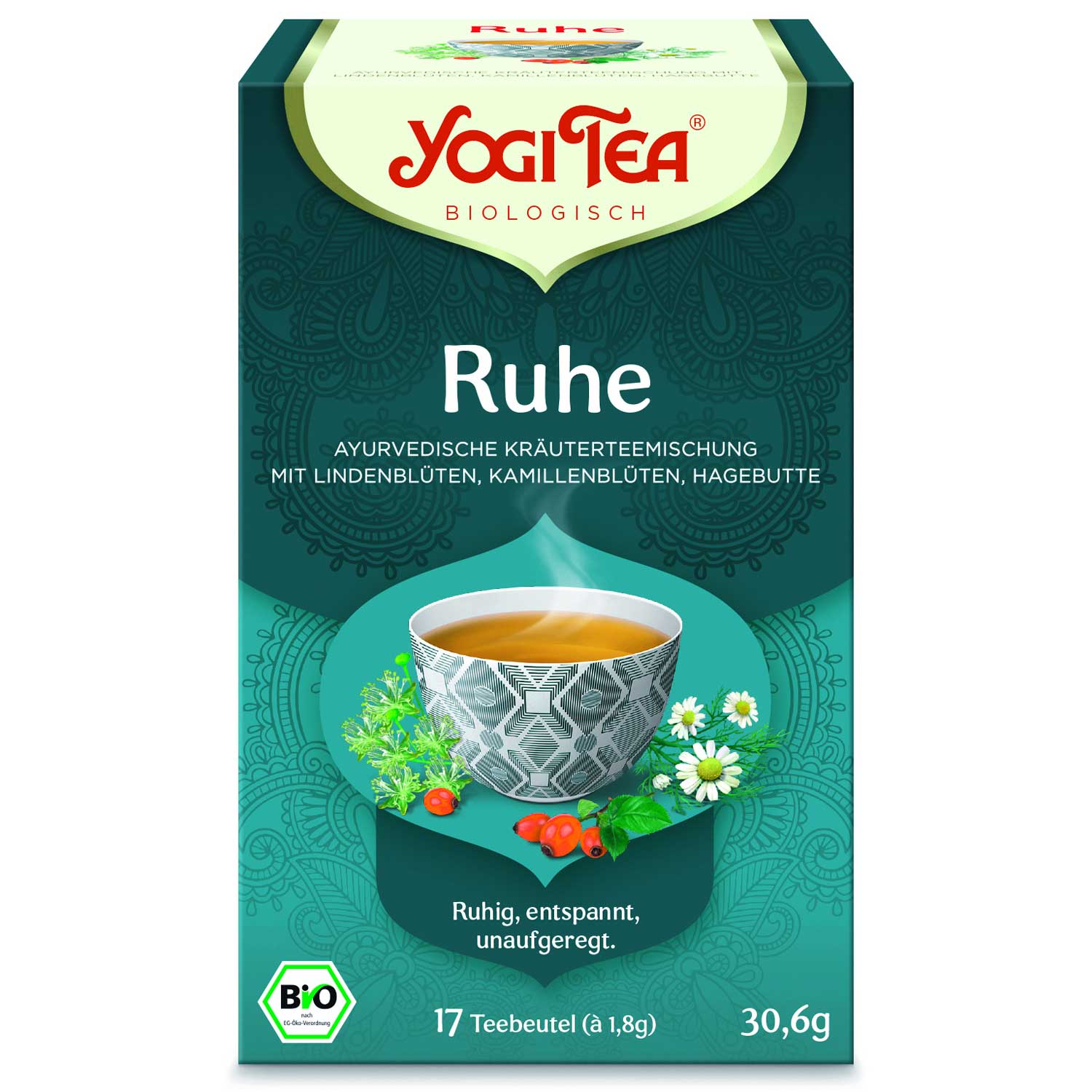 Yogi Tea Relax Ayurvedski biljni čaj 17 x 1,8 g