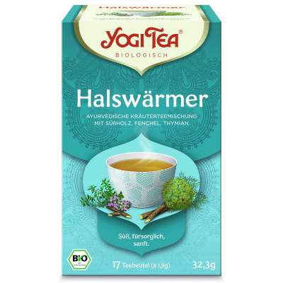 Yogi Tea Throat comfort - Ajurvedski biljni čaj  BIO 17 × 1,95 g