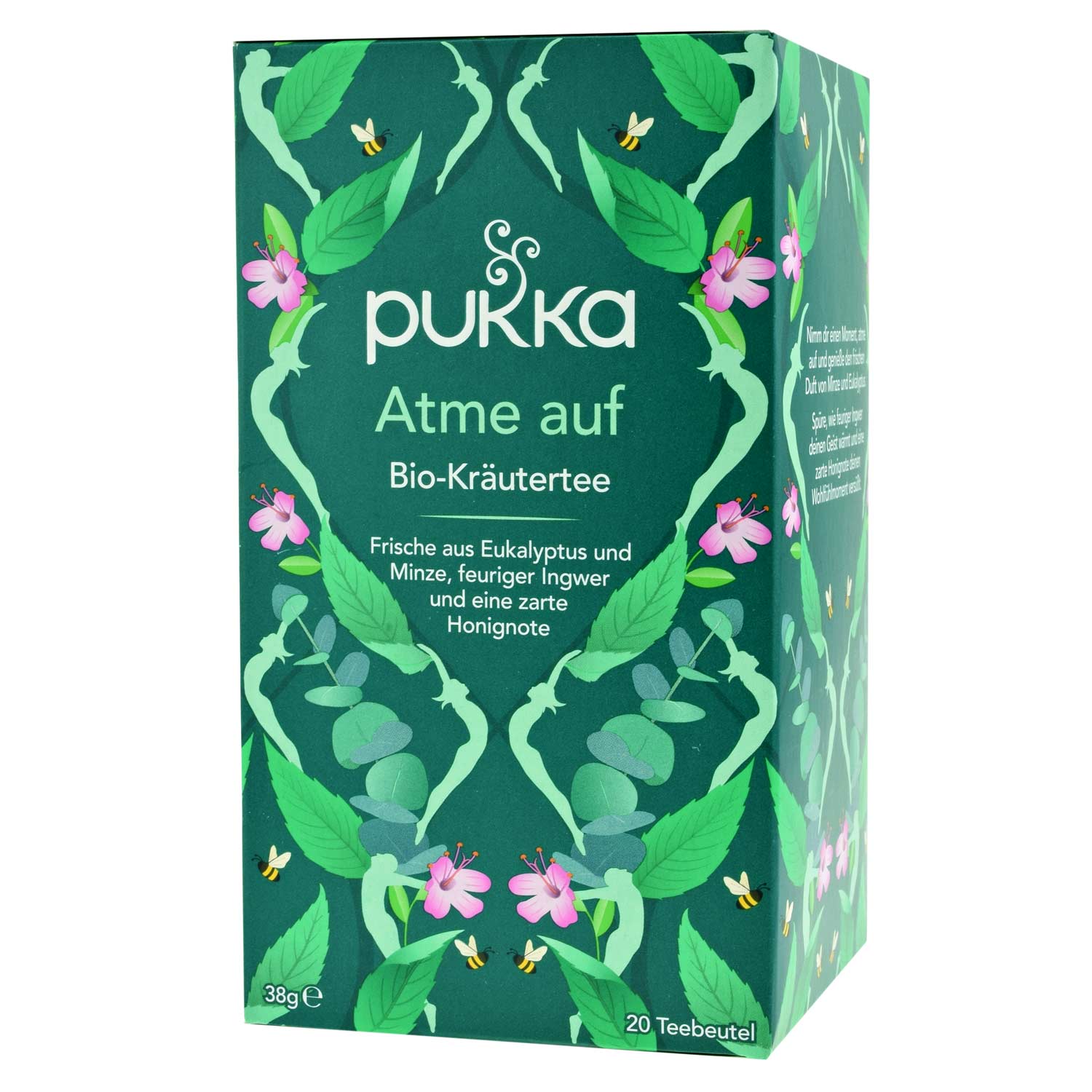 PUKKA Herbs Breathe Up Ajurvedski organski čaj s eukaliptusom, mentom i đumbirom 20 vrećica