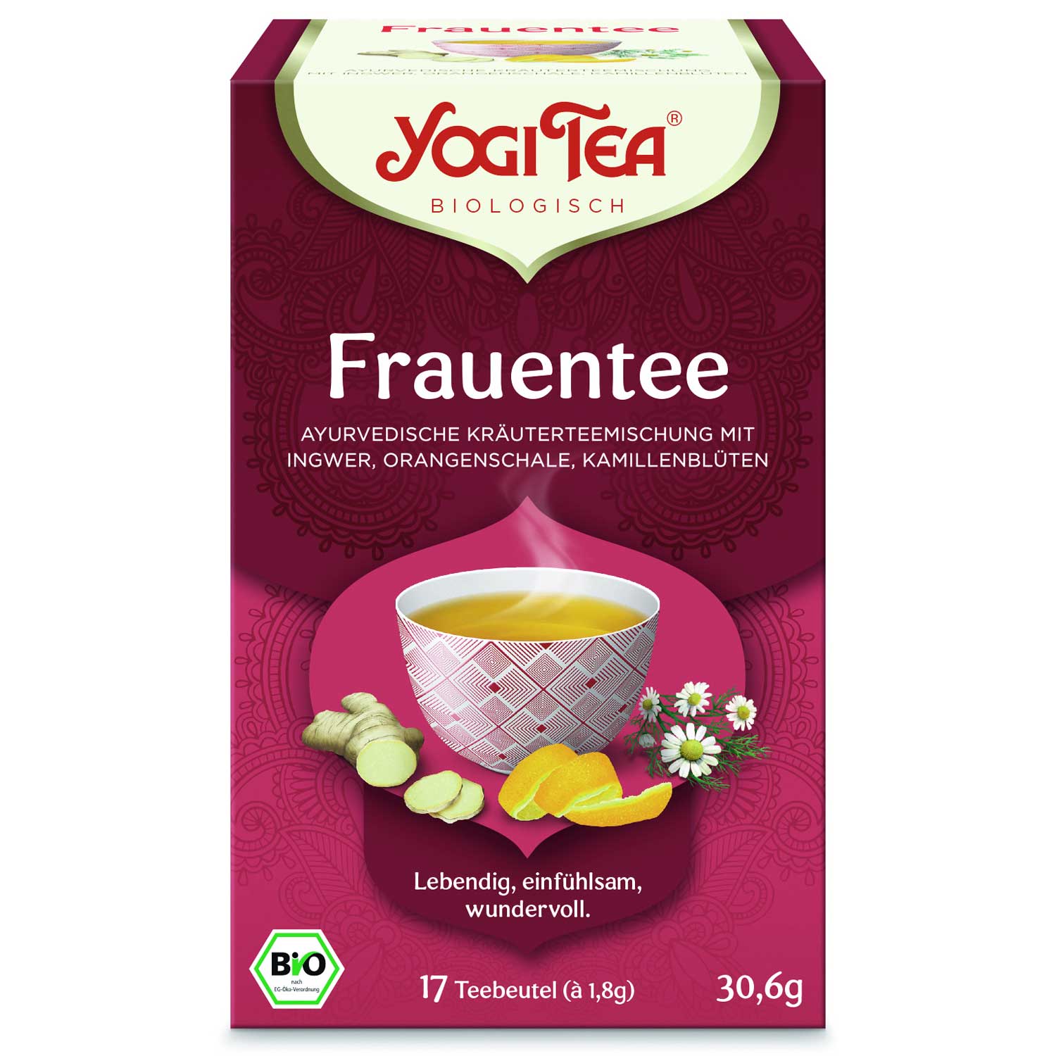 Yogi Tea Ženski čaj Ayurvedski biljni čaj 17 x 1,8 g