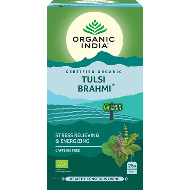 Organic India Tulsi Brahmi čaj stres, vitalnost 25 vrećica (25 x 1,75 g)