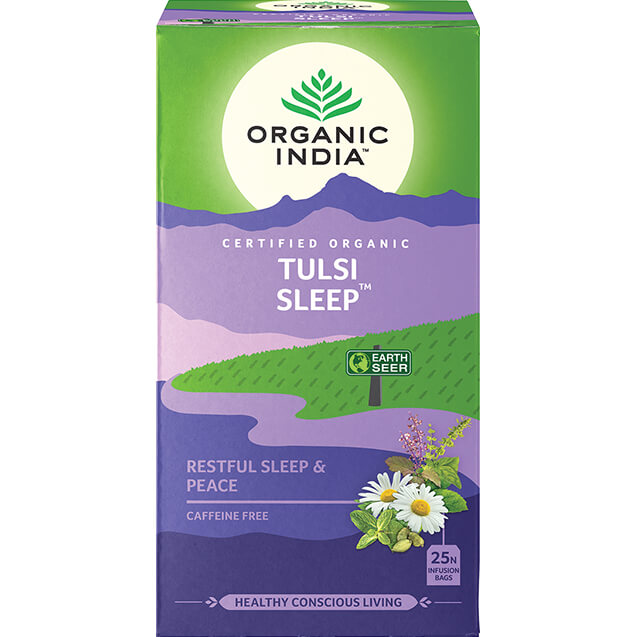 Organic India Tulsi Sleep čaj san, opuštanje, stres 25 vrećica (25 x 1,8 g)