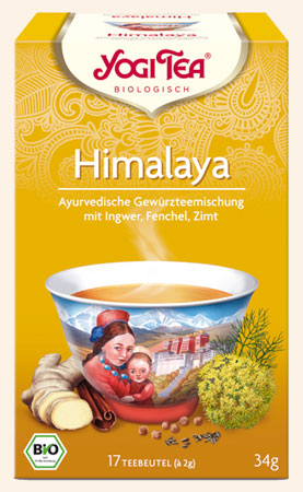 Yogi Tea Yogi čaj Bio Himalaya 17 x 2 g