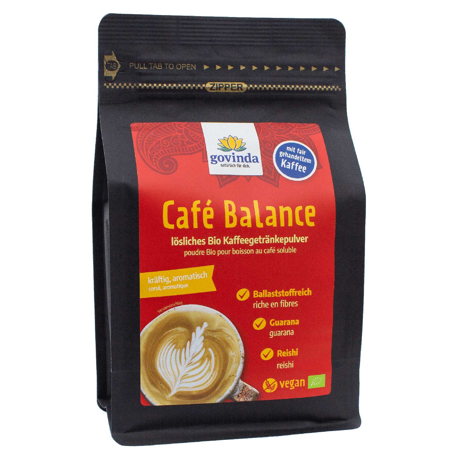 Govinda Cafe Balance Organska instant kava 400 g
