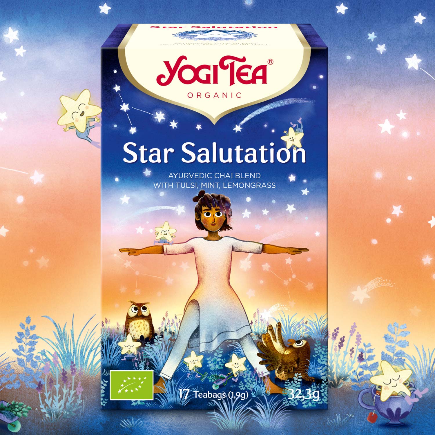 Yogi Tea Star Salutation Ayurvedski čaj 17 x 1,9 g