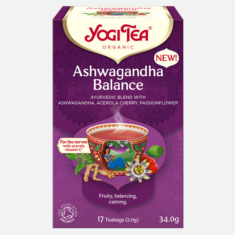 Yogi Tea Ashwagandha Balance Ayurvedski čaj 17 x 2 g