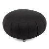 Bodhi Meditačný vankúš ZAFU ECO Basic náplň špalda 38,5 cm x 20,5 (Farba Baklažánová)