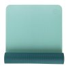 942aqt yoga meditation pilates yogamatte lotus pro aqua teal above gerollt