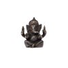 gan7b ganesha statue messing schwarz frontal