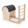 pilates ladder barrel with wooden base
