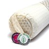 yogi yogini bolster valec na jogu so symbolom eco pohanka 100 organicka bavlna 60 x 16 cm 2