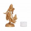 ttar13 meditation tanzende tara statue messing 13cm