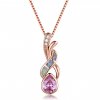 Rose Gold Opal Tear 78937