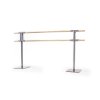 Dinamica Ballet Double Portable Ballet Barre PINA (Typ 2 supports, Dĺžka 3 m - wheels)