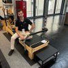 19152 8 align pilates m8 pro maple wood pilates reformer stroj 254 cm