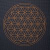 896afl yoga design yogamatte blume des lebens anthrazit close up print