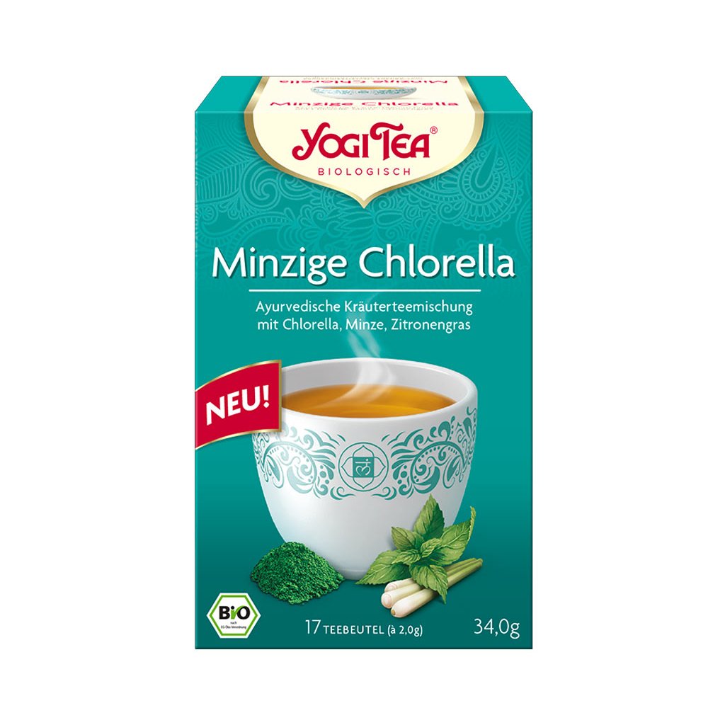 Minzige Chlorella Yogi Tee 2