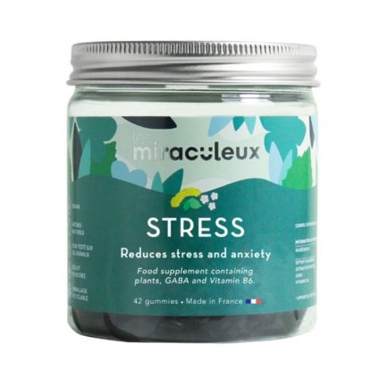 Miraculeux Stress Gummies žuvacie pastilky proti stresu