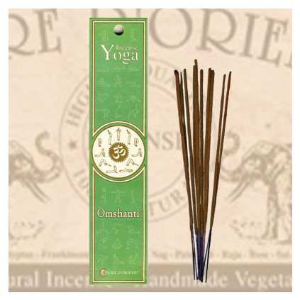 omshanti yoga incense fiore d oriente vonne tycinky 12 g