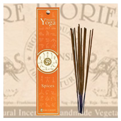 spices yoga incense fiore d oriente vonne tycinky 12 g