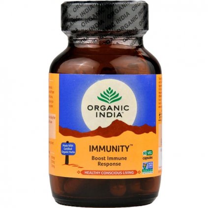 organic india immunity kapsuly 60 ks imunita precistenie krvi alergie