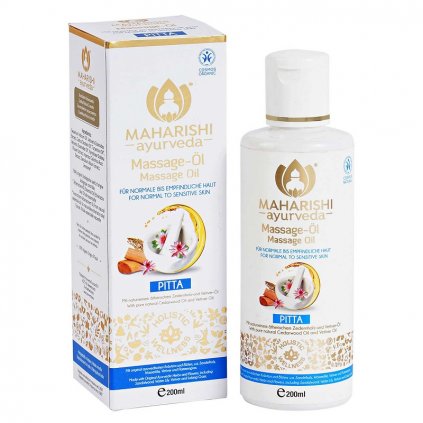 maharishi pitta massage oil bdih masazny olej 200 ml