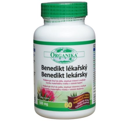 ORGANIKA Benedikt lekársky podpora dojčenia 500 mg, 60 kapsúl (2)