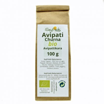 seyfrieds avipattikara churna organicky prasok 100 g bio